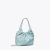Tory Burch Damen Fleming Mini Bag Mit Tunnelzug In Gray