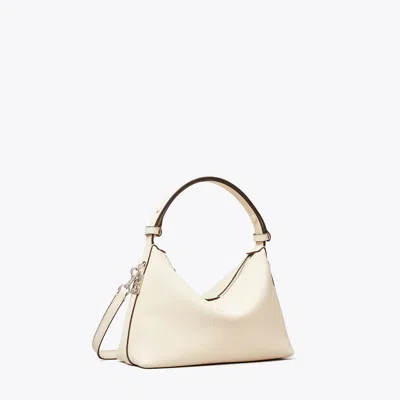 Tory Burch Mellow Leather Shoulder Bag In Neutral
