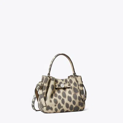 Tory Burch Damen Mini Romy Bucket Bag Aus Wildleder