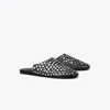 Tory Burch Damen Pantolette Mit Nieten In Perfect Black/silver