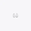 Tory Burch Women's Mini Pierced Earrings, One Size In Silver