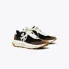 Tory Burch Damen Tory Sneaker In Perfect Black/cream/dark Cocoa