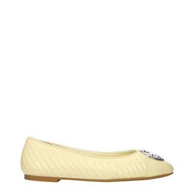 Tory Burch Dancers Chelsea Female Yellow And Lemon Skin