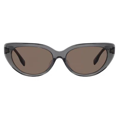 Tory Burch Dark Brown Cat Eye Ladies Sunglasses Ty7220d 201973 55 In Gray