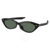 TORY BURCH TORY BURCH DARK GREEN CAT EYE LADIES SUNGLASSES TY7197U 170971 53