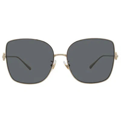 Tory Burch Dark Grey Butterfly Ladies Sunglasses Ty6106d 334387 60 In Multi