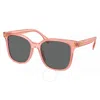 Tory Burch Dark Grey Square Ladies Sunglasses Ty7203u 199087 53
