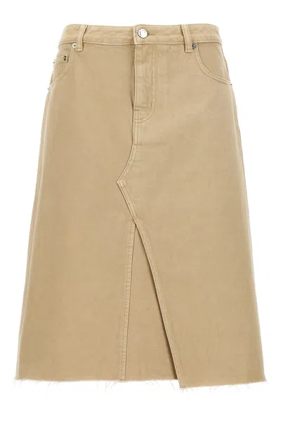 TORY BURCH TORY BURCH 'DECONSTRUCTED MIDI' SKIRT