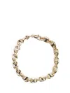 Tory Burch Delicate Gemini Link Bracelet Jewelry Gold In Gold