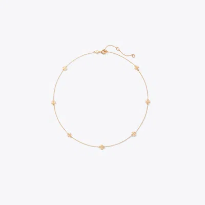 Tory Burch Delicate Icon Necklace In Gold