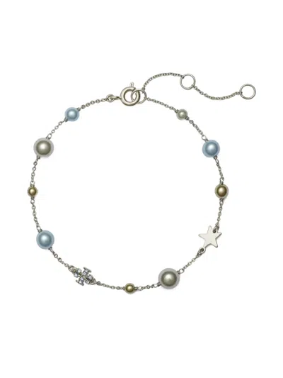 Tory Burch Delicate Moondance Bracelet In Metallic