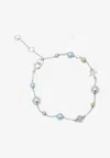 Tory Burch Delicate Moondance Pearl Bracelet In Multi