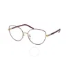 Tory Burch Demo Cat Eye Ladies Eyeglasses Ty1073 3316 54