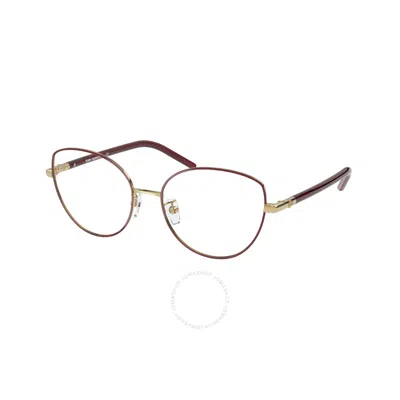 Tory Burch Demo Cat Eye Ladies Eyeglasses Ty1073 3316 54 In Metallic