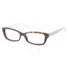 Tory Burch Demo Cat Eye Ladies Eyeglasses Ty2041 1286 51
