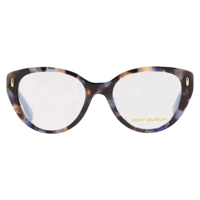 Tory Burch Demo Cat Eye Ladies Eyeglasses Ty2143u 1957 50 In Metallic