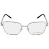 Tory Burch Demo Square Ladies Eyeglasses Ty1077 3161 53 In N/a