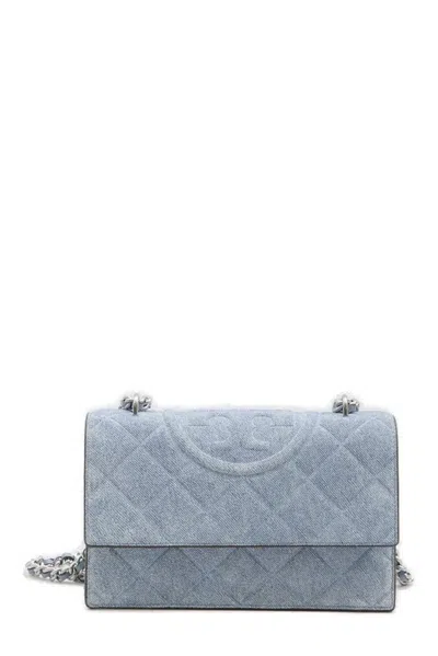 Tory Burch Denim Fleming Shoulder Bag