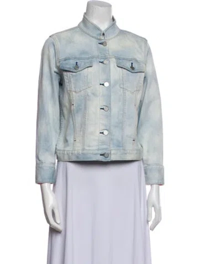 Pre-owned Tory Burch Denim Jacket In Blue