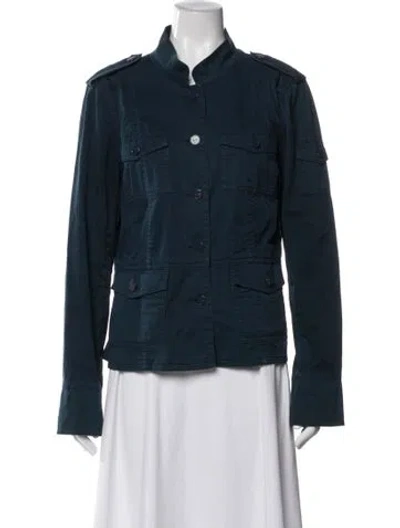 Pre-owned Tory Burch Denim Jacket In Blue