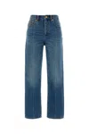 Tory Burch Customizable Belt Cropped Flare Jeans