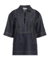 Tory Burch Denim Shirts In Blue