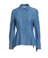 Tory Burch Denim Shirts In Blue