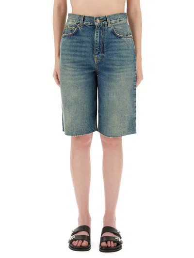 TORY BURCH TORY BURCH DENIM SHORTS