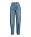 Tory Burch Denim Trousers In Blue