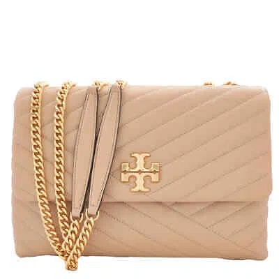 Pre-owned Tory Burch Desert Dune Chevron Kira Convertible Shoulder Bag 90446-251