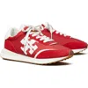 Tory Burch Destiny Trainer In Tory Red/tory Red/purity