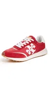 Tory Burch Destiny Trainer Sneakers Tory Red/purity In Tory Red/purity