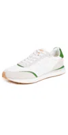 Tory Burch Destiny Trainer Sneaker In White/purity/pale Green