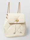 Tory Burch Small Kira Diamond Quilted Leather Backpack