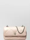 Tory Burch Kira Mini Diamond Quilted Leather Crossbody Bag In Neutrals