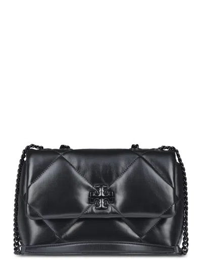 Tory Burch Diamond Quilted Small Convertible Shoulder Bag With Chain Strap In Black