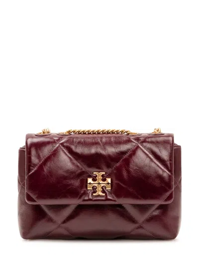 Tory Burch Diamond Shoulder Bag In Dark Carmine/gold