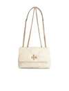 Tory Burch 'diamond' White Leather Crossbody Bag In White