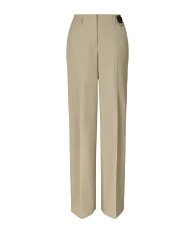 TORY BURCH DISTRESSED COTTON TROUSERS