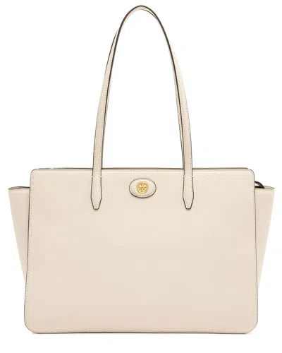 Tory Burch Dnu  Brown Leather Robinson Tote (authentic Pre-loved)