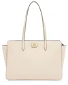 Tory Burch Dnu  Brown Leather Robinson Tote (authentic Pre-loved)