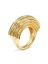 Tory Burch Donut Ring In Gold