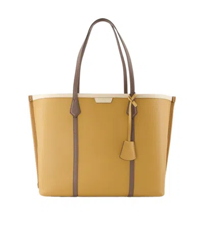 Tory Burch Double-handle Handbag In Brown
