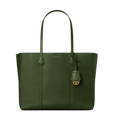 Tory Burch Double-handle Handbag In Green