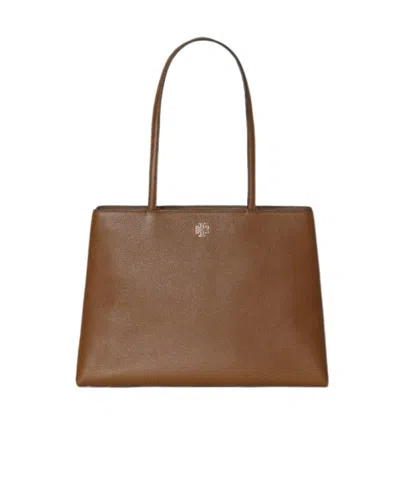 Tory Burch Double-handled Handbag In Brown