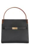 Tory Burch Double Lee Radziwill Leather Handbag