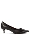 Tory Burch 45 Double T Leather Pumps