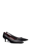 Tory Burch Double T Buckle Pumps 80mm Perfect Black/perfect Black
