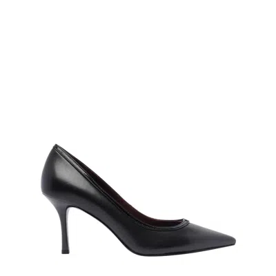 Tory Burch Double T Buckle Pump 80mm In Black
