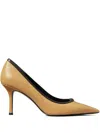 Tory Burch Bouble T Buckle Pump In Brown